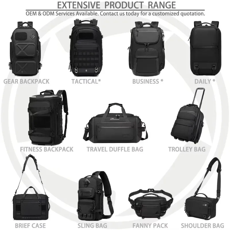 Travel Weekend Men's Luggage Bag with Shoe Cabin Hiking Outdoor Luggage Travel Waterproof Fitness Bag