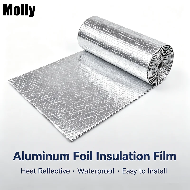 Thermal Insulation Wrap Aluminum Foil Reflective Insulation Sheet for Radiator Wall Floor Pipe Reflective Insulation Foam Sheet