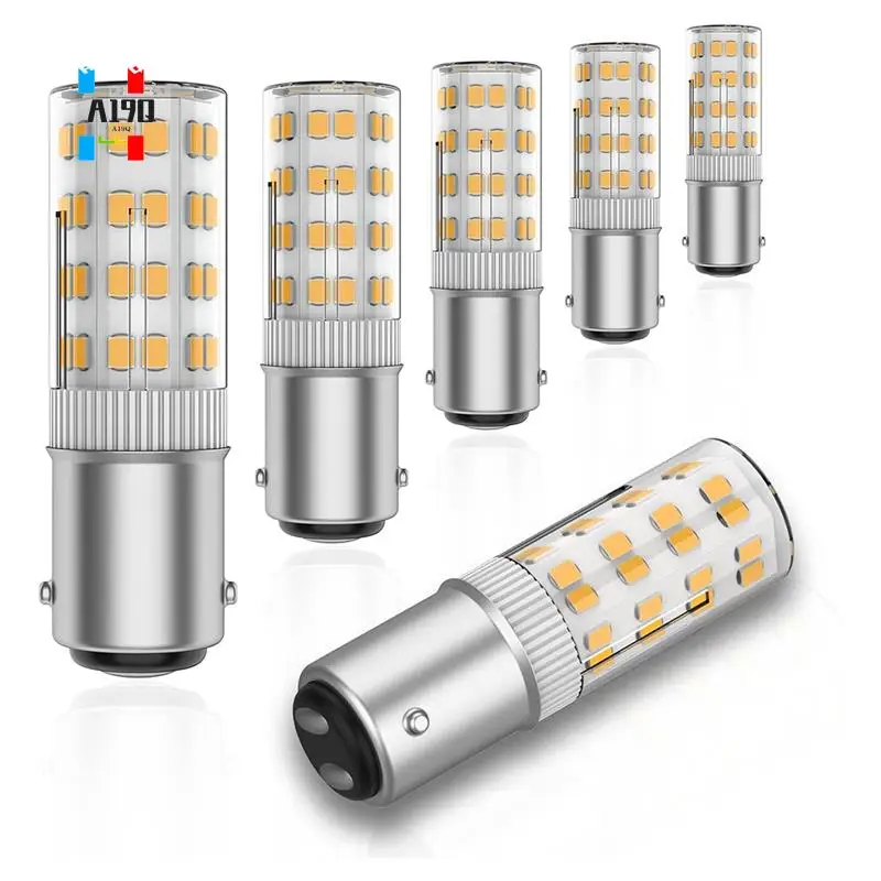 

A19Q-BA15DLED 120V Dual Contact Bayonet Base Bulb,50 Watt Halogen JD T3/T4 Equivalent,Replacement Sewing Machine LED Bulb