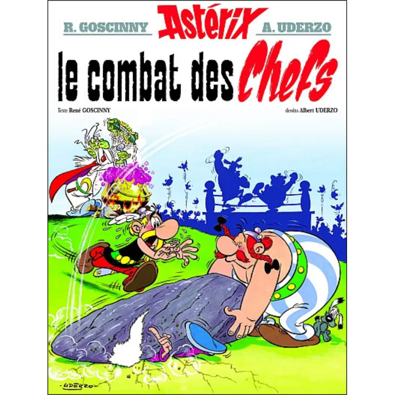 Asterix  Volume 7 The Fight Of The Chiefs Rene Goscinny Hachette Livre International 9782012101395 Book