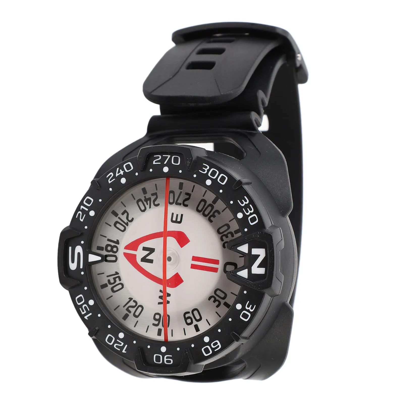 

Wrist Mount Scuba Compass Accurate Underwater Dive Compass 70m Waterproof Depth High Visibility Adjustable Wristband