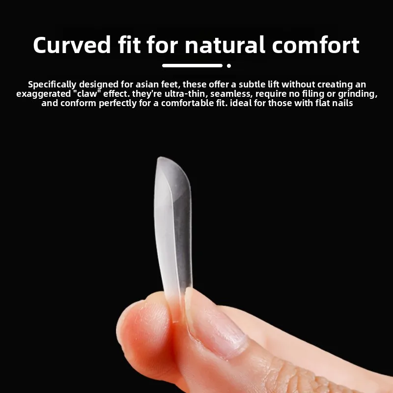 Long Stiletto Half Matte False Nail Tips 50 Pieces Single Size Refill Pack Soft Gel Fake Nail Tips Size 0 to Size 5