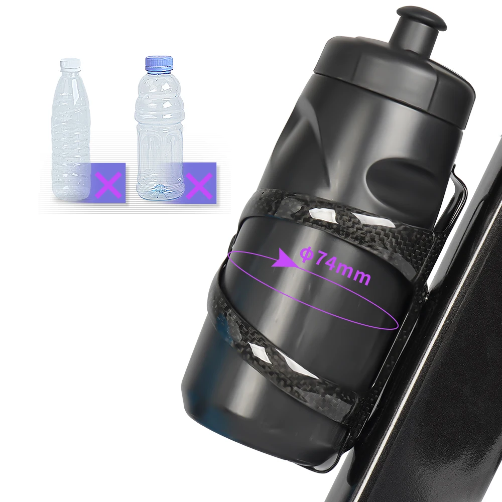 Carbon Bicycle Water Bottle Holder Left Side Drink Holder For Bike Ultra Light Bottle Cage Carbon Appearance Can Be Customized