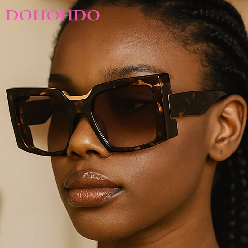 

Luxury Brand Designer Sunglass Fashion Oversized Square Frame Women Men Sun Glasses Summer Traveling Driving Shades UV400 Очки