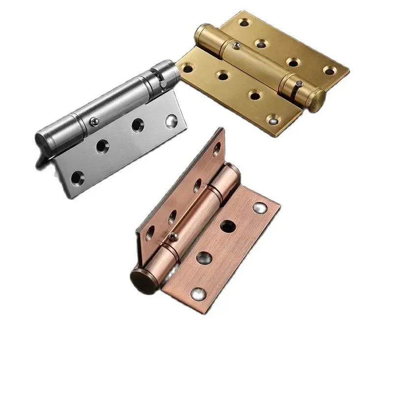 Lnvisible Door Hinge with Door Closer Automatic  Closing Self-Rebound Hydraulic Spring Buffer Positioning Self-Closing Woode