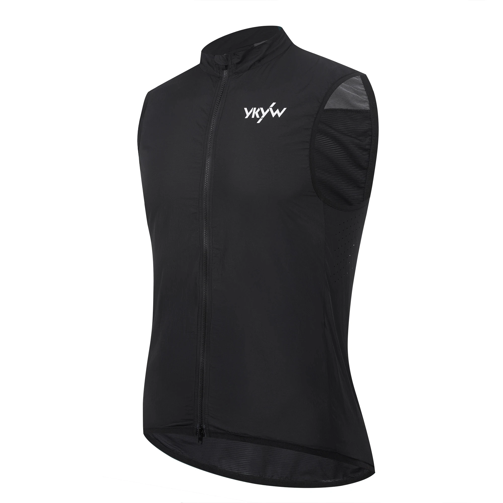 YKYWBIKE 2026 Herren Radfahrweste Wasserabweisend Winddicht Atmungsaktiv Leicht Ärmellose Weste Rennrad Fahrrad Windbreaker – Detail 25