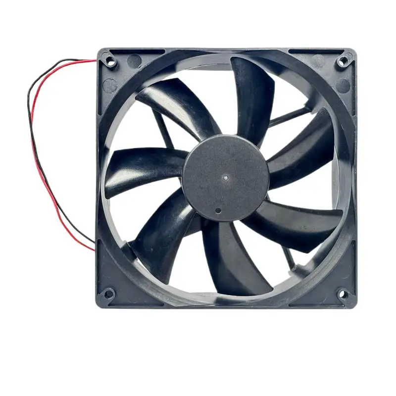 High Airflow 140mm 12V Fan: PLA14025B12H (0.50A, Dual Ball Bearing, 2-Wire) for Chassis & Power Supply Cooling