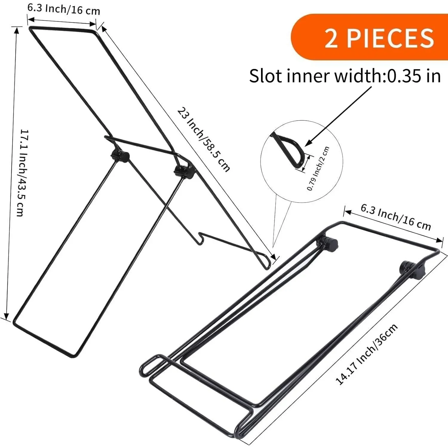 Garden Solar Panel Stand 2 Pack Solar Panel Holder Steel Panel Mobile Rack Foldable Solar Panel Support Lightweight Bracket