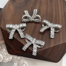 5pc big luxury crystal buttons for sewing Cubic zirconia button for clothing DIY Decorative CZ buttons jewelry for designer