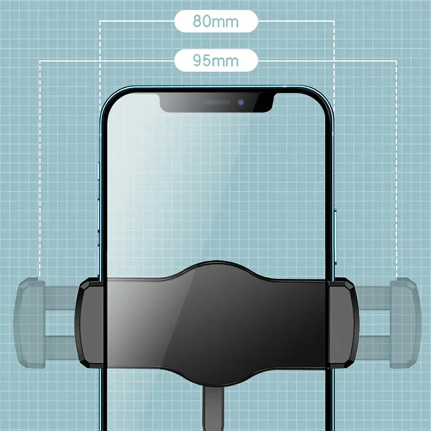 Suporte para telefone portátil ajustável compatível com todos os telefones