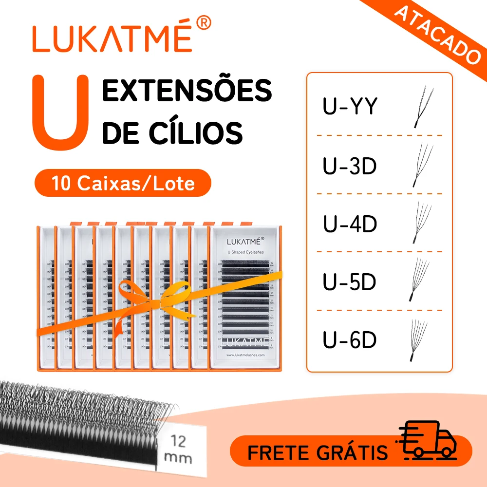 10-ピース-箱-lukatme-u-字型まつげエクステ既製ファン-3d-6d-カール-c-d-つけまつげ-7-15-ミリメートルミックス卸売用