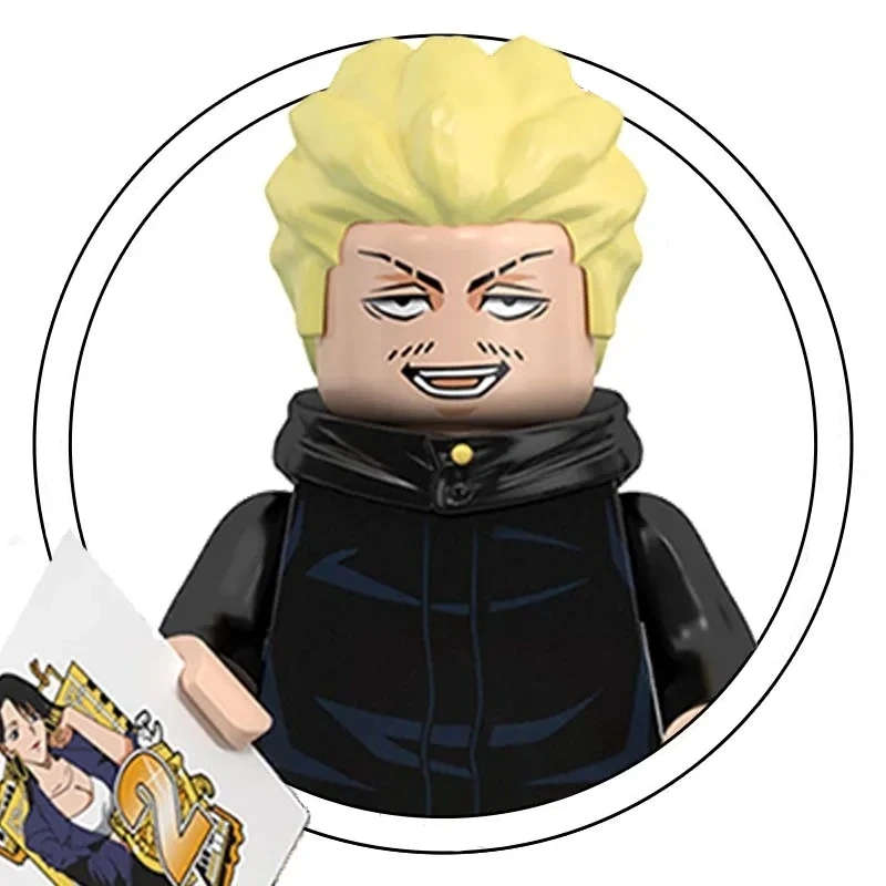 Blind Box WM6201 WM6202 WM6139 WM6140 Jujutsu Kaisen Bouwstenen Mini Action Figure Itadori Yuji Gojo Satoru Ryomen Gift en Y