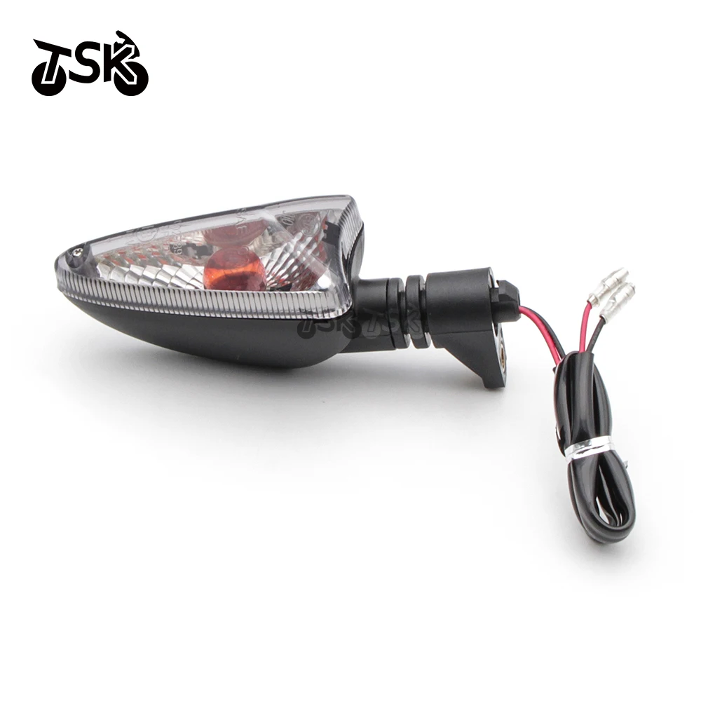 1 Pair Smoke or Clear Motorcycle Turn Signal Light Lamp Indicator For Triumph Daytona 675R 2011-2015 Tiger 800XC 2011-2015