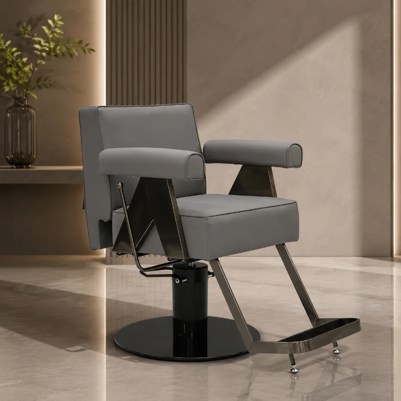 Professional Luxury Barber Chair Comfortable Aesthetic Decor Modern Salon Chair Beauty Salon Chaise De Coiffure Salon Furniture