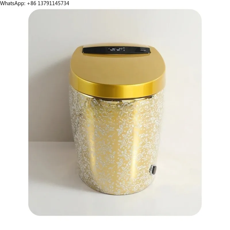 

European-style Household Gold Smart Toilet Fully Automatic Household Electric Toilet Bathroom