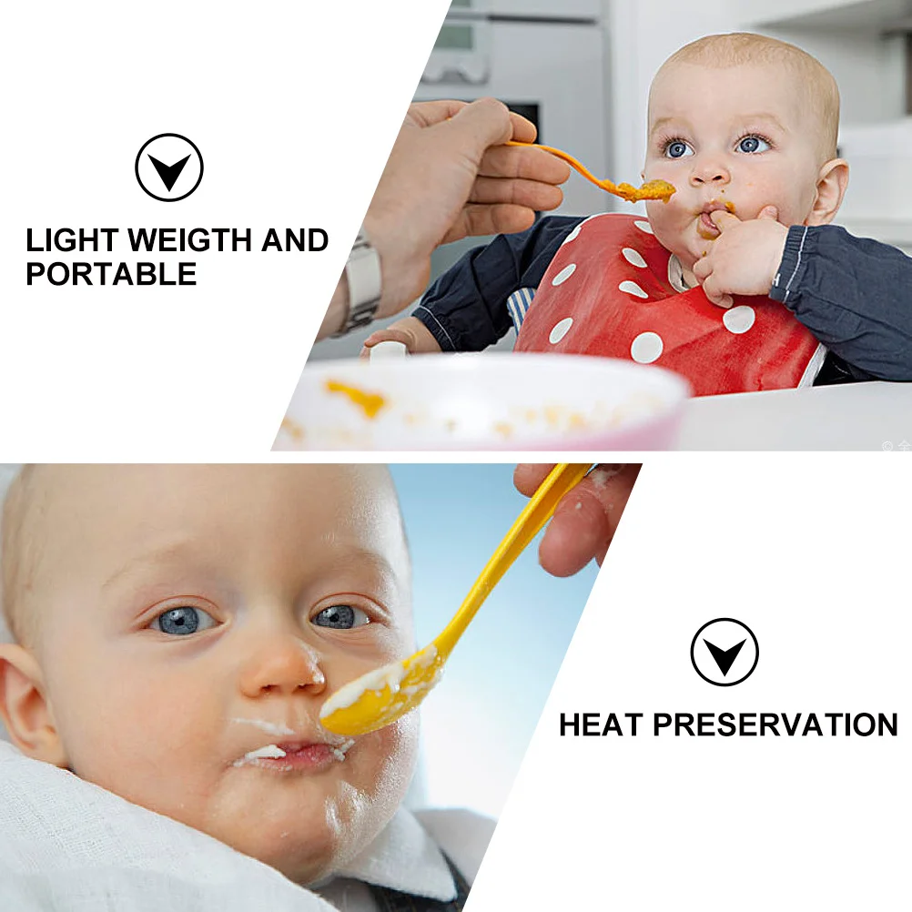 

Stainless Steel Suction Bowl For Baby Kids Food Serving Insulated Leak-Proof Heat Preserving Lightweight Portable Bowl With Lid
