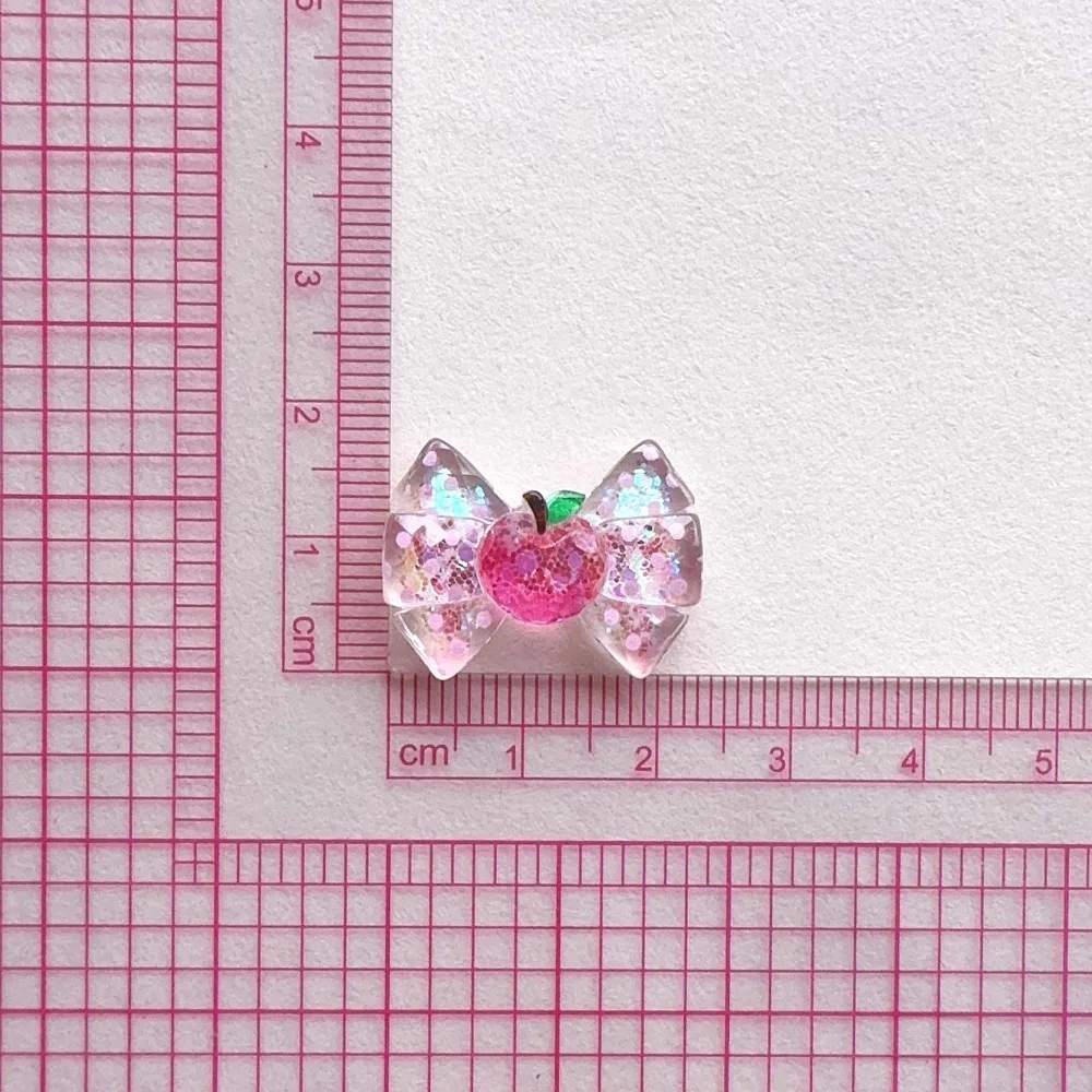 10pcs Mini Kawaii Cute Butterfly Bow Flat Back Cabochons Scrapbook Diy  Party Hairpin Accessories Home Decoration Craft