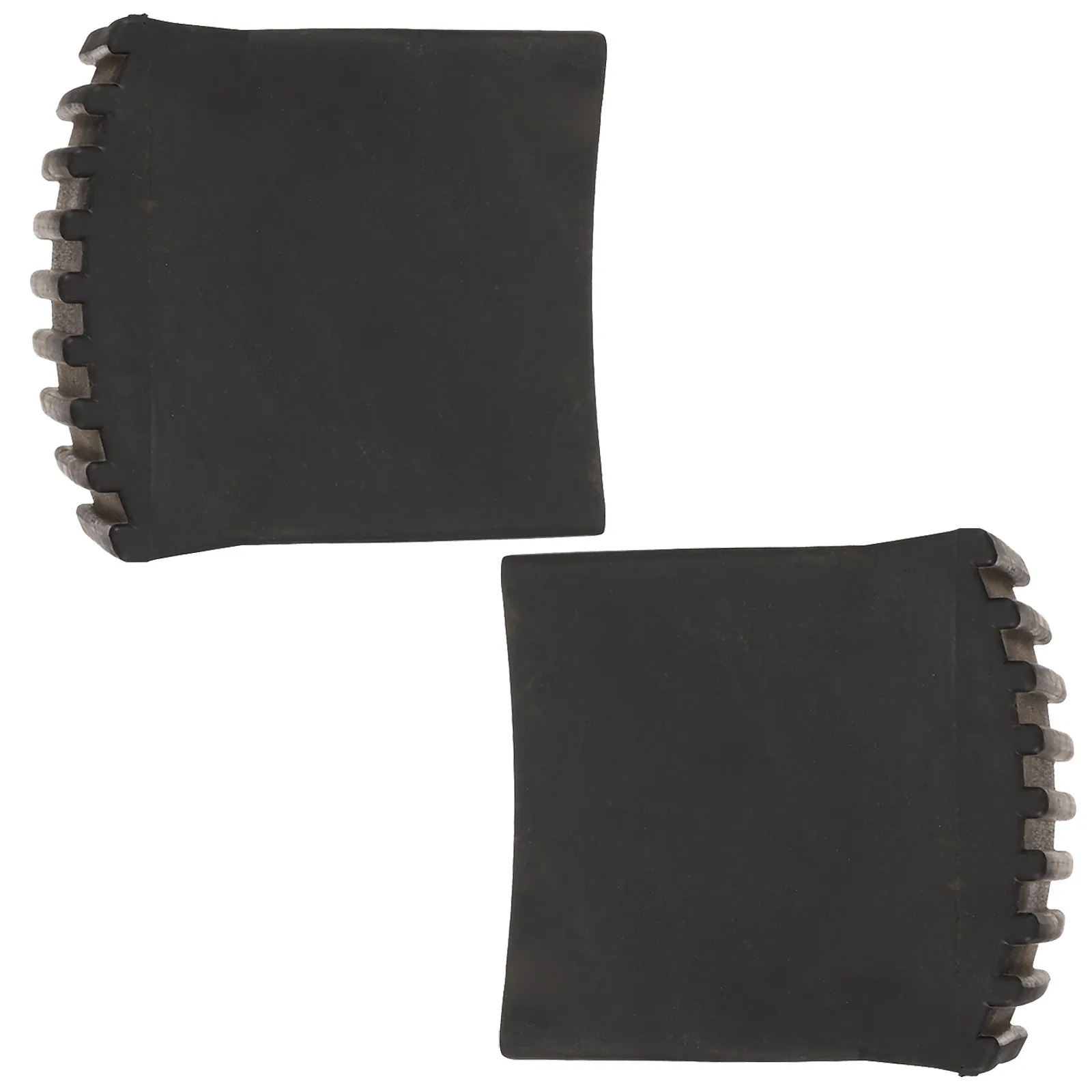 2Pcs Anti-Slip Ladder Foot Pads Rubber Non-Skid Covers for Hardwood Floors Rugs Carpets Safe Stable Folding Step Ladder