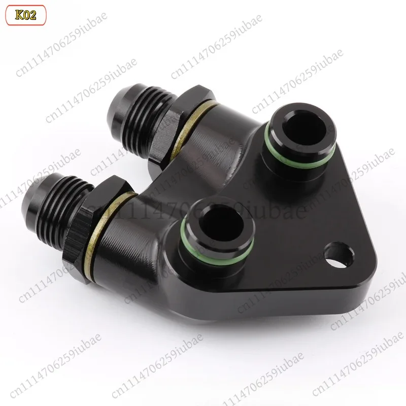 LJ_8HP Oil Cooler Adapter For N47 N57 B48 B57 ZF8 Transmission Aluminum Alloy Auto Parts BB-TCA-132