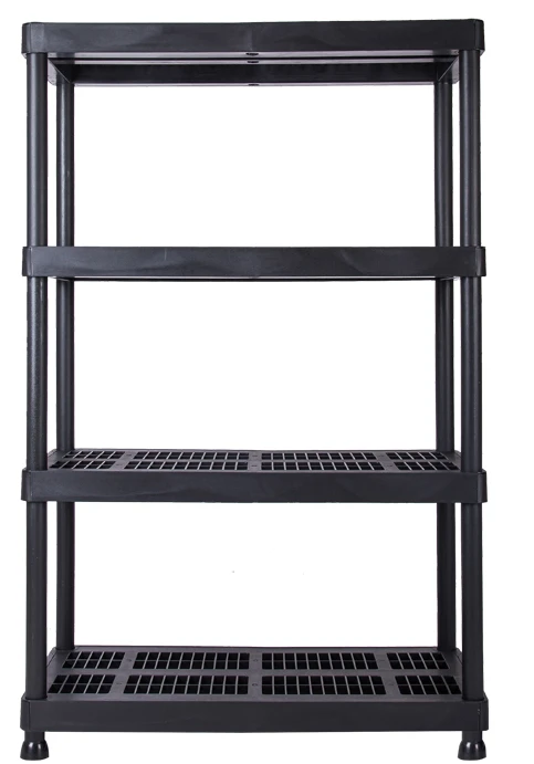 Super Load-bearing Simple Shelf Storage Plastic Group Device with Thickened Shelves