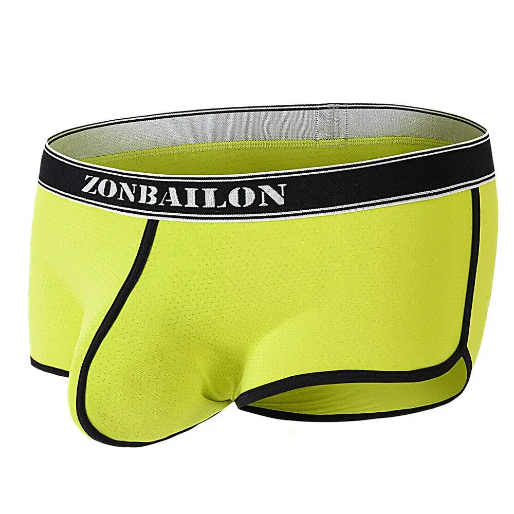 Jinshi Mens Comfortable Trunks Underwear Breathable Short Boxers  mens underwear  boxershorts men