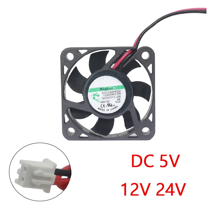 Maglev 4010 40mm 40x40x10mm Cooling Fan 4CM HA40101V4-0000-c99 DC5V DC12V DC24V  0.8W For 3D Printer North Bridge Chip Fan 2pin