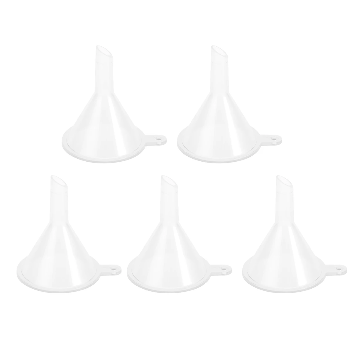 5pcs มาสคาร่าที่ว่างเปล่าขวดชุดฝาปิดสีดําโปร่งใส Body Eyelash ครีมคอนเทนเนอร์ Travel Storage Solution DIY