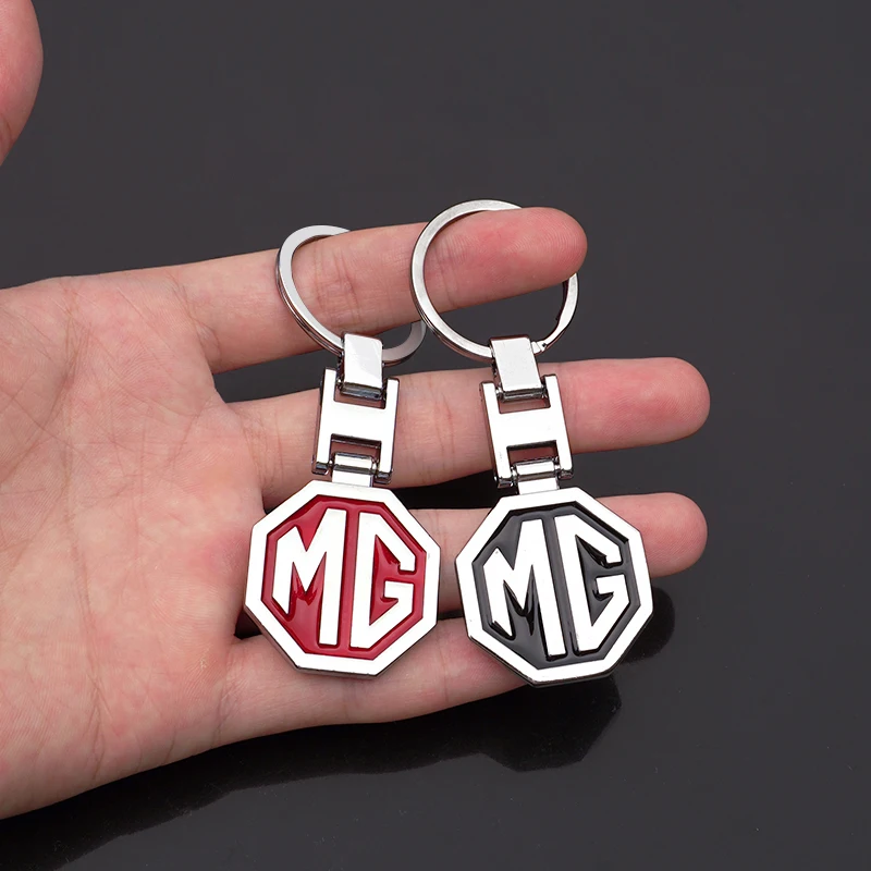 MG شعار شعار المفاتيح السيارات التصميم حلقة رئيسية اكسسوارات لموريس المرآب MG3 MG5 MG6 MG7 GT GS هيكتور HS ZS ZX EZS EHS MG3SW