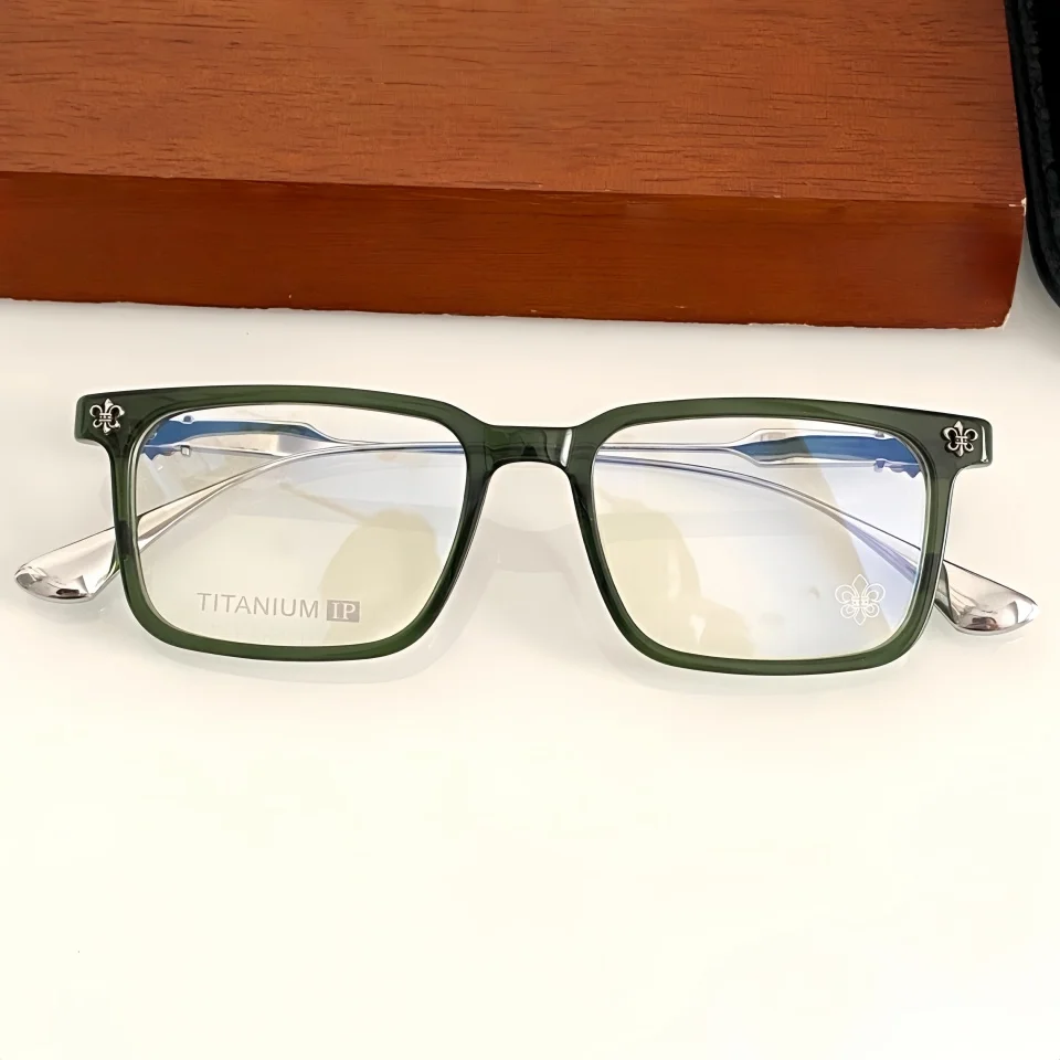 청소년용 아세테이트 디자이너 브랜드 안경테 여성용 고품질 문학적 근시용 독서용 블루라이트 차단 처방 안경