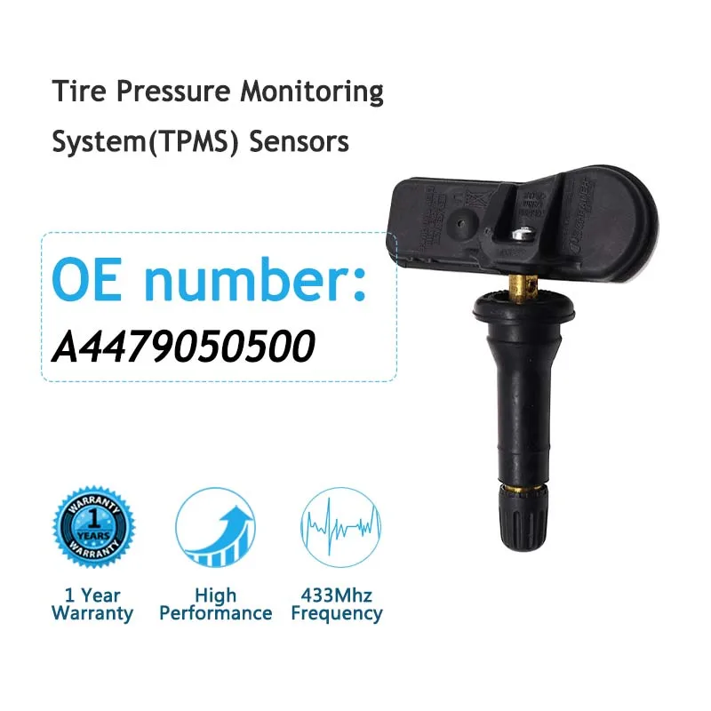 

4PCS 433MHz TPMS Tire Pressure Sensor OEM A4479050500 For Mercedes-Benz Vario [T2N] VS20 2014-2020