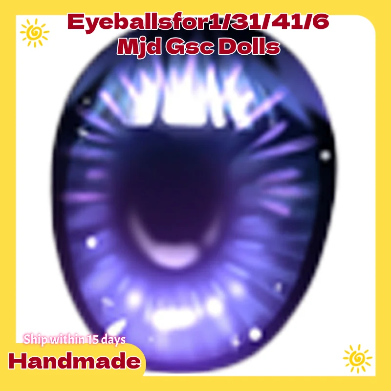 

Оригинальные стеклянные глаза в стиле аниме для кукол BJD, разноцветные глазные яблоки для кукол MJD GSC 1/3, 1/4, 1/6, подарок, ручная работа, доставка за 15 дней