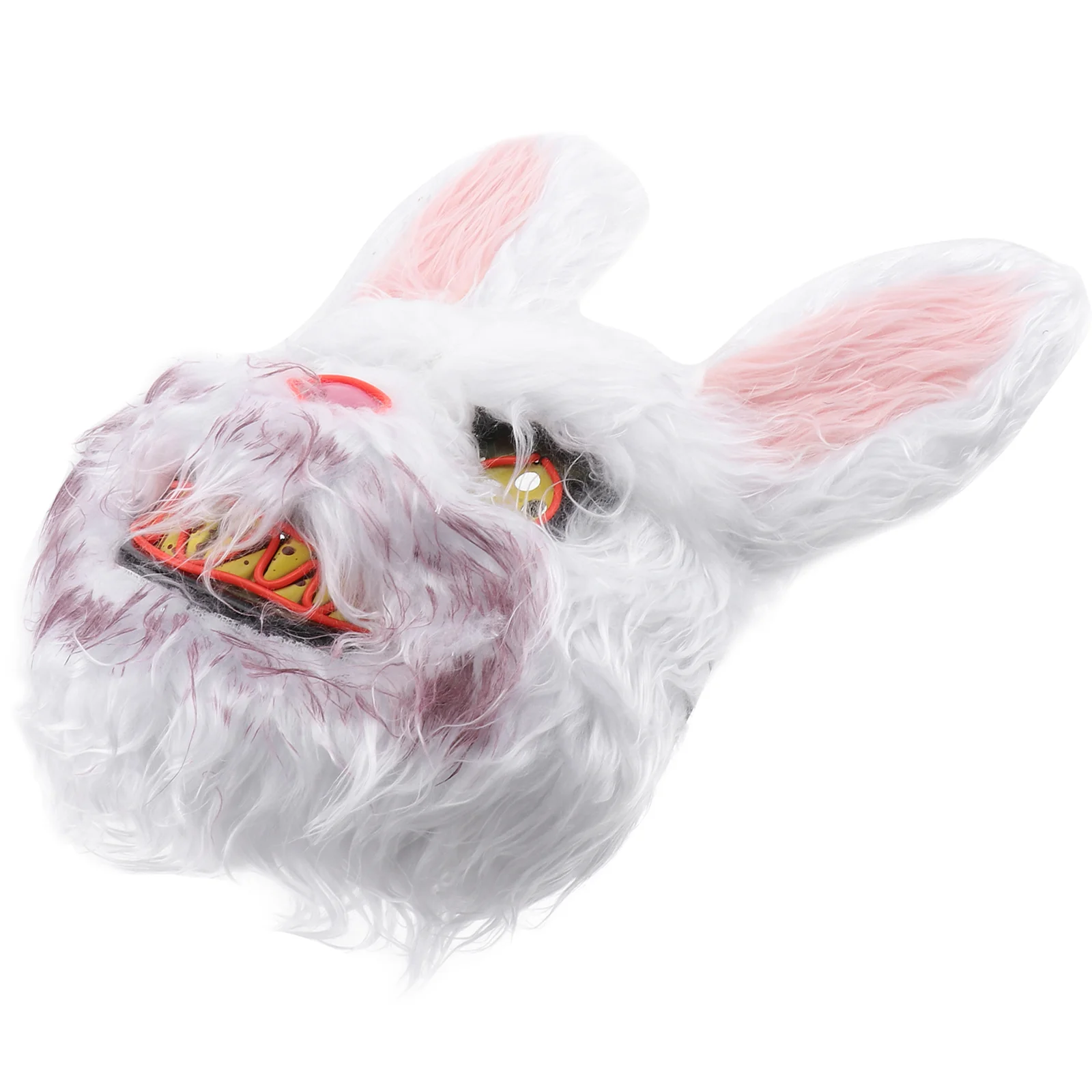 Party for Halloween Bunny Mask Kids Face Scary Rabbit Plastic Horror Adult Costume