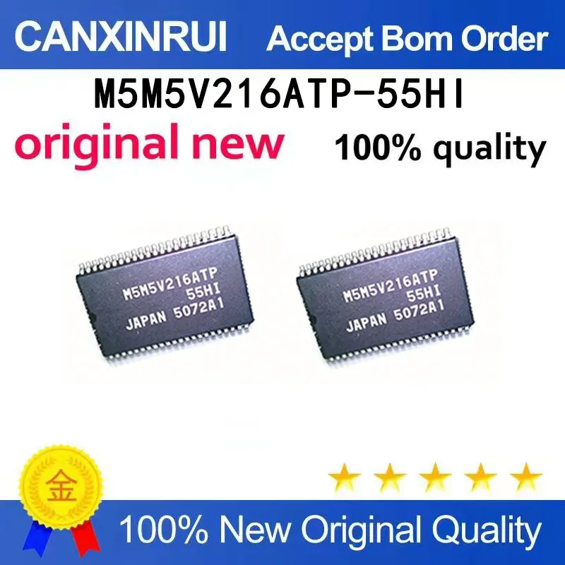 (5-100 pieces)Brand new original M5M5V216ATP-55HI TSOP44 spot chip IC