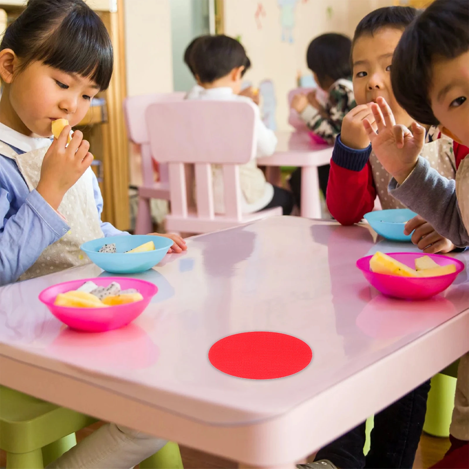 

30 Pcs Round Carpet Markers Vibrant Colors Safe Kids Educational Playthings Teaching Tools Notebooks