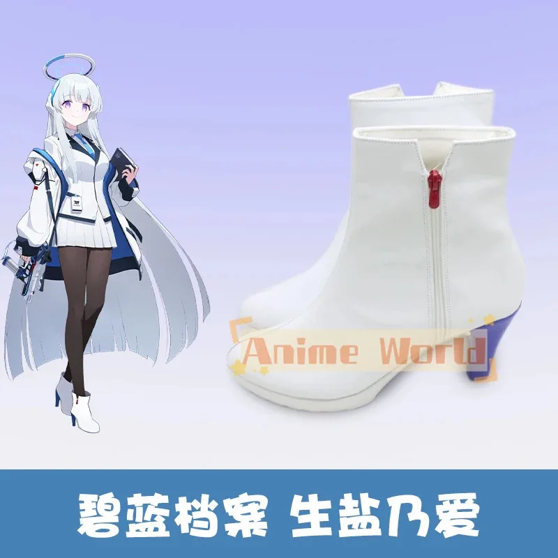 Game Blue Archive Ushio Noa Cosplay Shoes Halloween Woman Custom Made Shoes