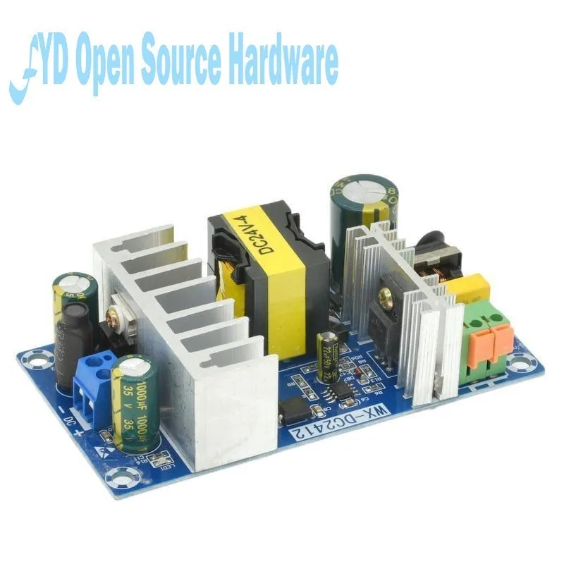 100W 4A To 6A DC 24V Switching Power Supply Board Stable High Power AC DC Power Module Transformer