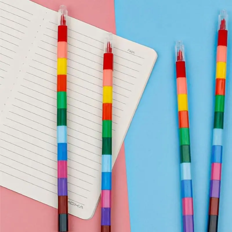 L4MD 12PCS/PACK MINI FING CRAYON CRAYN