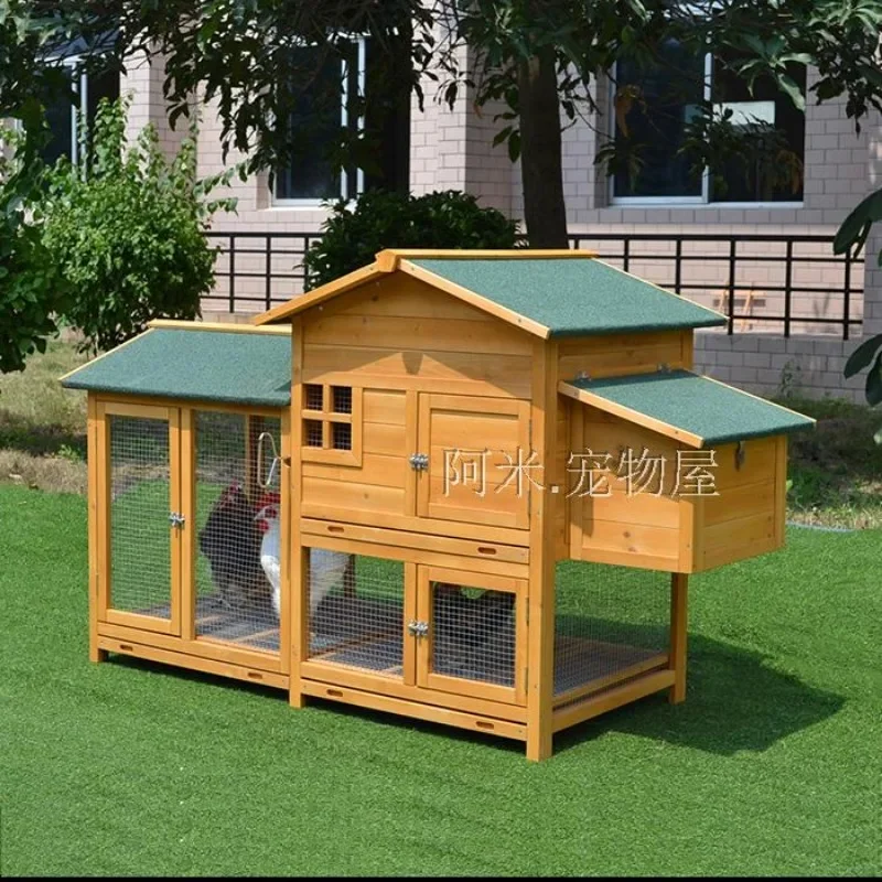 Outdoor Chicken Household Large Chicken Coop Coop Pigeon Cat Coop Kennel Bird Cage Parrot Cage Pet