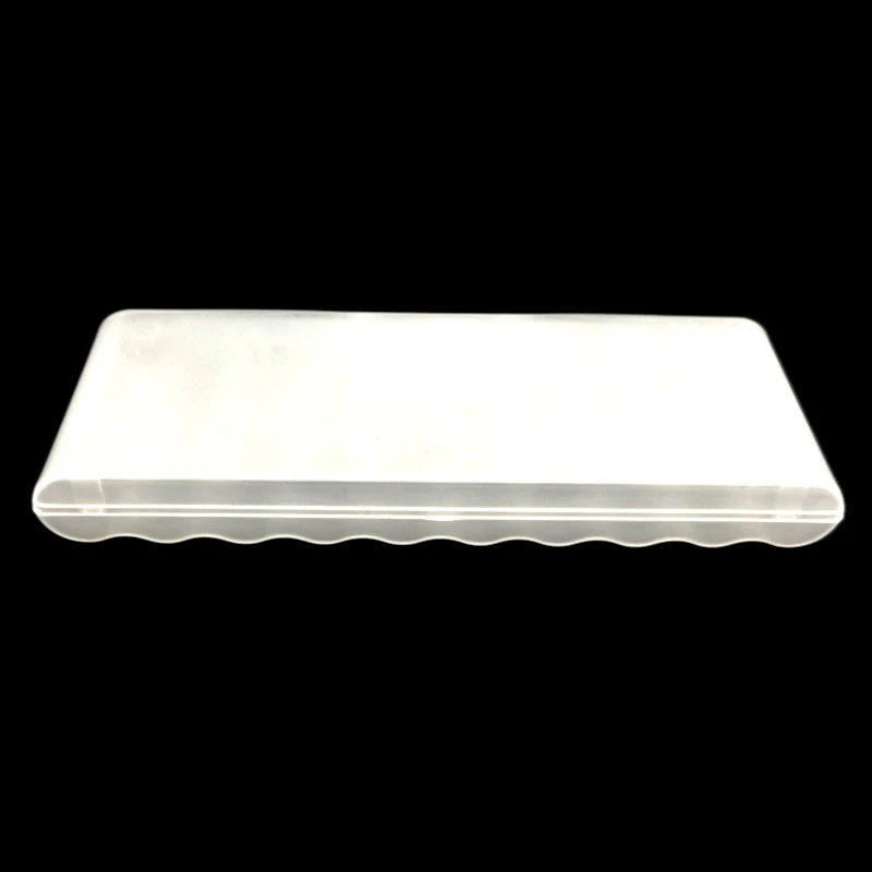 10 Slot Transparent White Plastic Battery Storage Box Hard Container Holder Case For AA Battery Organizer Accessories