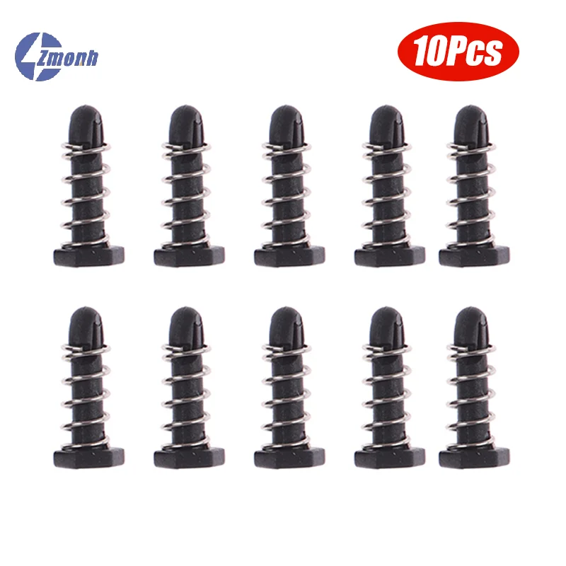 New！10Pcs/lot 14mm Plastic Nail Cooling Fan Spring Nails Heat Sink Clips