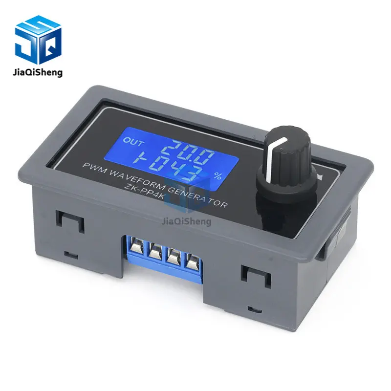 ZK-PP4K PWM pulse generator lighting LED motor speed control dimming controller slow start slow stop digital LCD