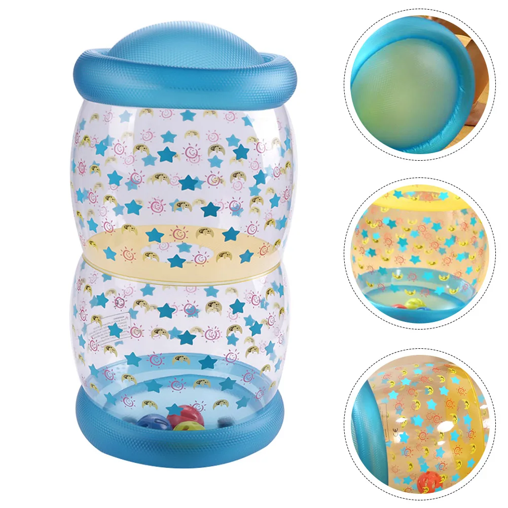 أنبوب التدريب نفخ الطفل الأسطوانة لتنسيق العضلات ممارسة اللياقة البدنية الرضع الزحف ممارسة الزحف الأسطوانة ل