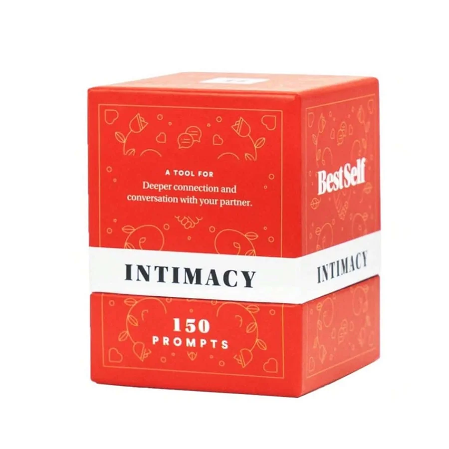 Intimacy Card Game:150 exciting couple conversation opening remarks to deepen your relationship, perfect for date nights