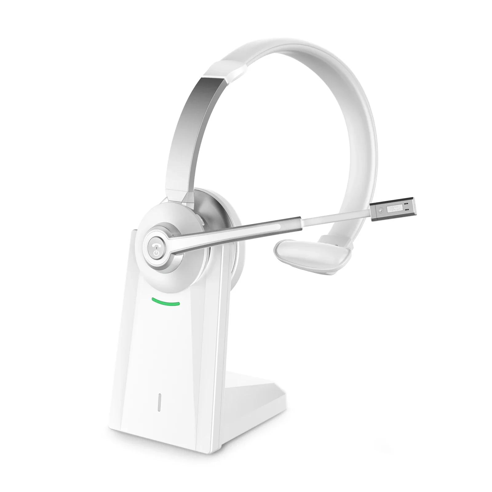 #Suitable ForBT-783C Wireless Bluetooth Noise Cancelling Trucker Headset Headphones With Microphone And Charging Base