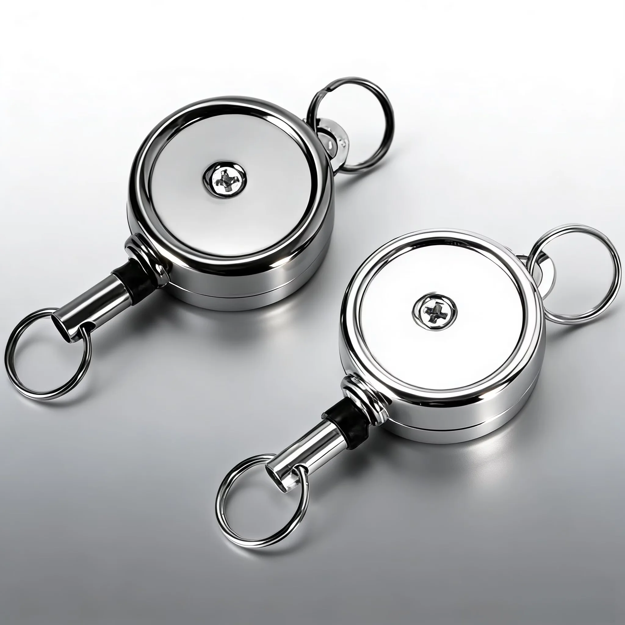 Universal Retractable Anti Lost For Home Car Keychain Mini Portable Recoil Key Chain Durable Elastic Stretching Rope Keyring H56