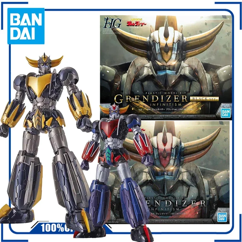 

Bandai Original GUNDAM HG UFO ROBOT BLACK GOLD GRENDIZER GUNDAM CHART OUT OF PRINT RARE Anime Action Figure Assembly Model