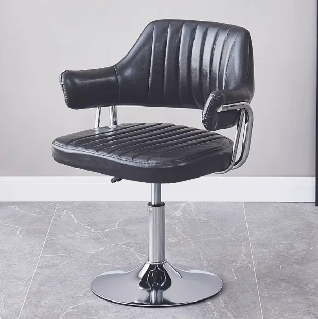 Modern Hairdresser Chair With Adjustment Height/Convenient Barber Salon Stool Furniture