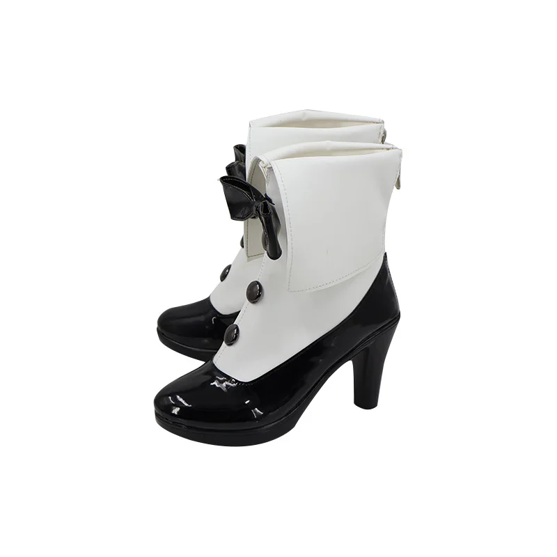 미쿠 귀여운 토끼 소녀 리빗 코스프레 신발 부츠 할로윈 의상 액세서리 하이힐