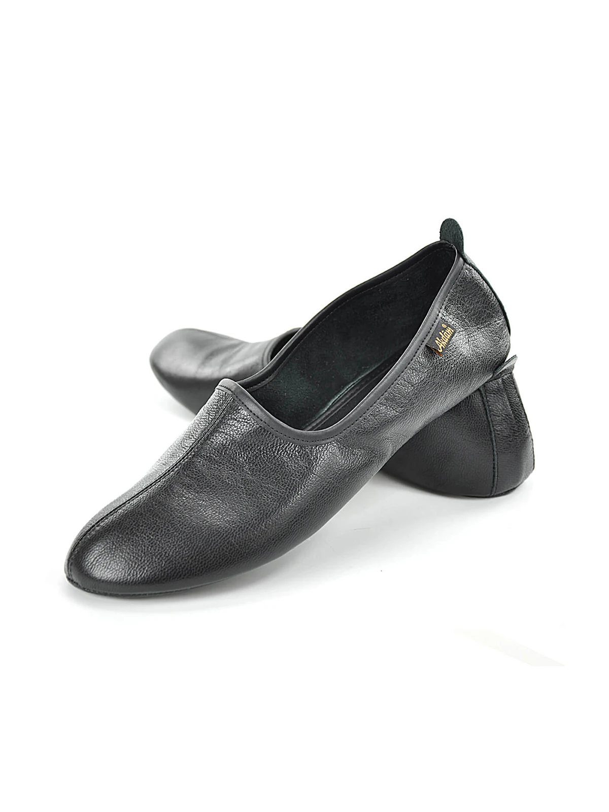 Genuine Halal Leather Shoes for Tawaf and Umrah or Home Black Shoe Size: US. (EU)