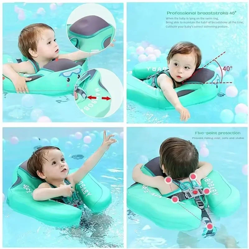 Mambobaby-Siège de flotteur de natation non gonflable pour bébé, anneau de natation, jouets de piscine, accessoires amusants, garçons, filles, général, nouveau